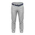 Boys' Belted Chino Pants – Silver, front