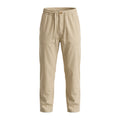 Boys' Drawstring Gabardine Pants – Light Beige, front