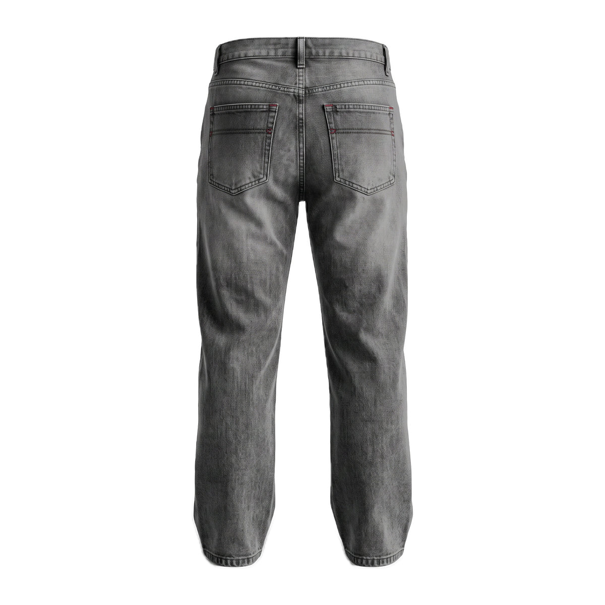 Boys' Knee-Seam Jeans – Grey, back