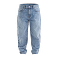 Boys' Tapered Jeans – Medium Blue, front