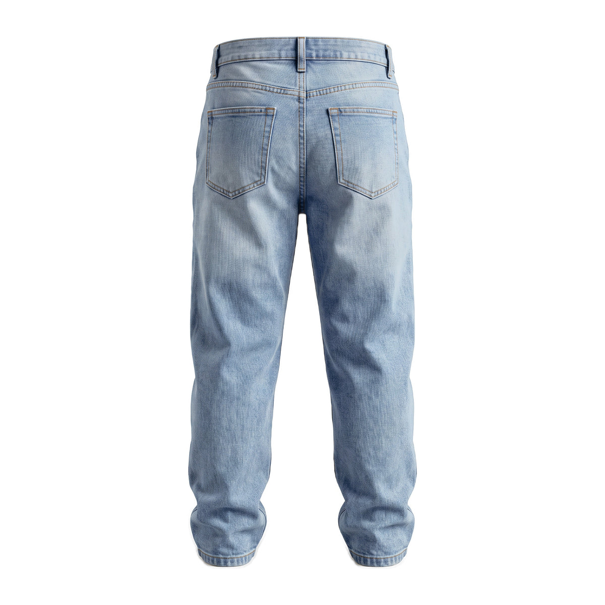Boys' Tapered Jeans – Medium Blue, back