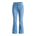 Girls' Flare Jeans – Light Blue, front